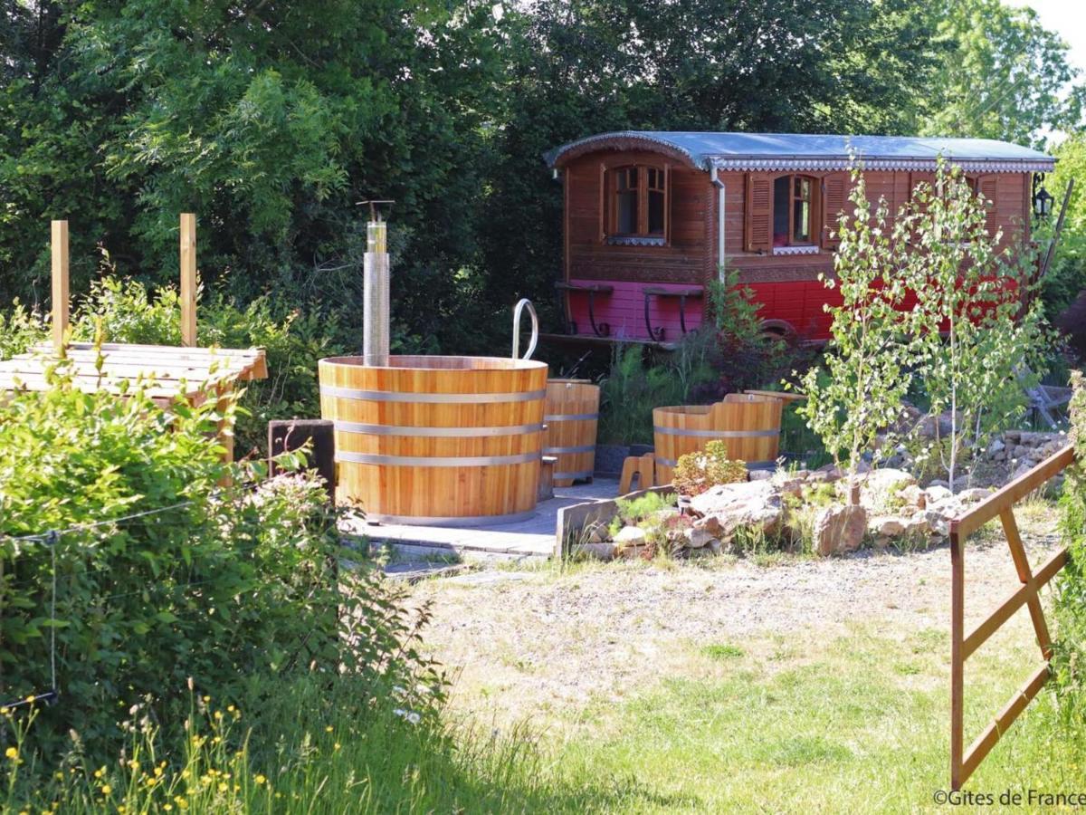 La Lande-de-GoultMaison Isolee Avec Spa Nordique, Piscine Et Jardin Privatif Au Coeur De La Nature - Fr-1-497-116别墅 外观 照片